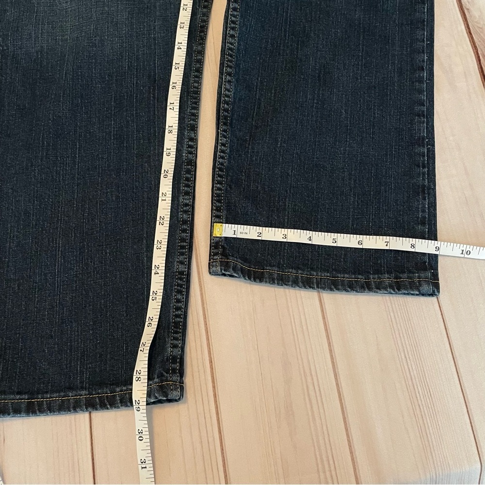 Wrangler Jeans Men’s 38x29 Blue Denim Advance Comfort Straight Stretch Casual - Picture 14 of 15